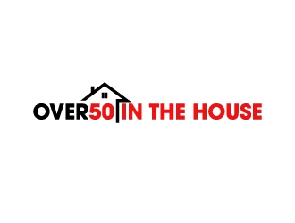 Over 50 in the House logo design by labo