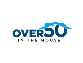 Over 50 in the House logo design by torresace