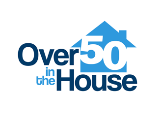 Over 50 in the House logo design by kunejo