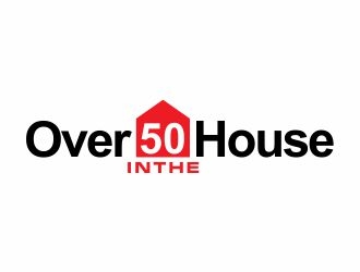 Over 50 in the House logo design by naisD