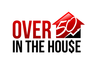 Over 50 in the House logo design by megalogos