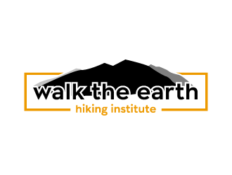Walk the Earth Hiking Institute logo design by torresace