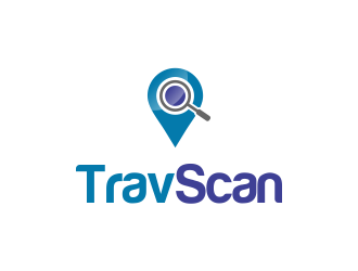 TravScan logo design by oke2angconcept
