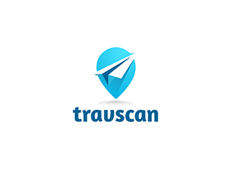 TravScan logo design by hole