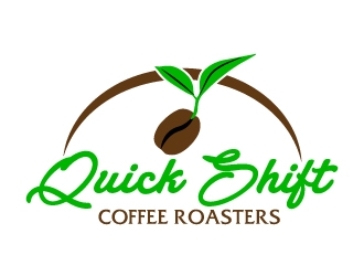 Quick Shift Coffee Roasters logo design by karjen