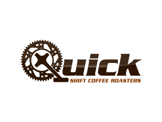 Quick Shift Coffee Roasters logo design by Greenlight