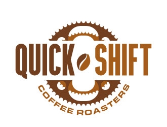 Quick Shift Coffee Roasters logo design by daywalker