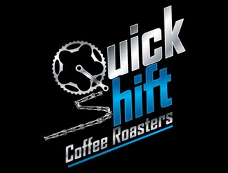 Quick Shift Coffee Roasters logo design by shere