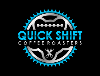 Quick Shift Coffee Roasters logo design by done