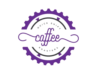 Quick Shift Coffee Roasters logo design by zakdesign700