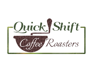 Quick Shift Coffee Roasters logo design by ollylovedesign