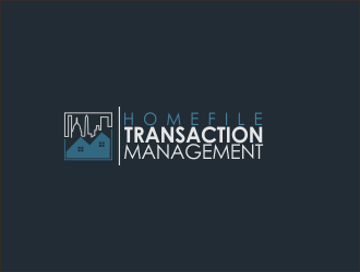 HomeFile Transaction Management logo design by bosbejo