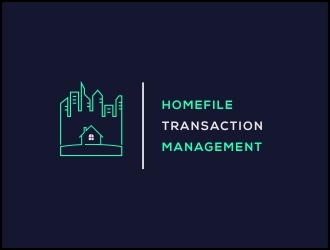 HomeFile Transaction Management logo design by denza