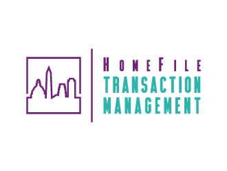 HomeFile Transaction Management logo design by daywalker