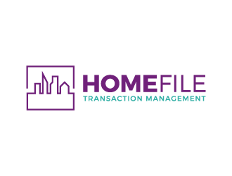 HomeFile Transaction Management logo design by dchris