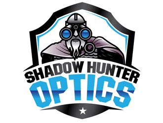 Shadow Hunter Optics logo design by shere