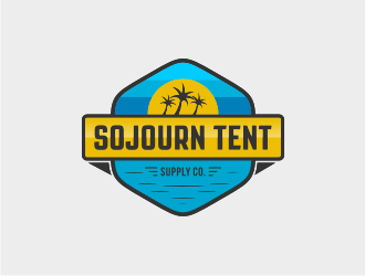 Sojourn Tent Supply Co. logo design by Gravity