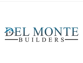 Del Monte Builders logo design by Roma