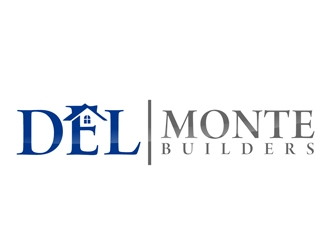 Del Monte Builders logo design by Roma