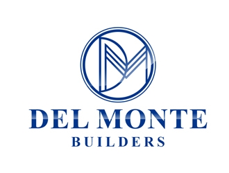 Del Monte Builders logo design by Roma