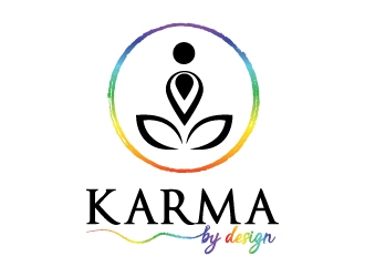 Karma by Design logo design by Boomstudioz