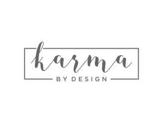 Karma by Design logo design by tukang ngopi