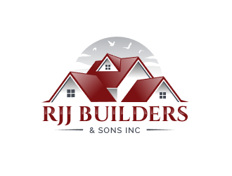 RJJ Builders & Sons Inc logo design by breaded_ham