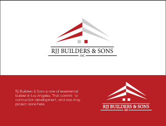 RJJ Builders & Sons Inc logo design by sidiq384