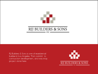 RJJ Builders & Sons Inc logo design by sidiq384