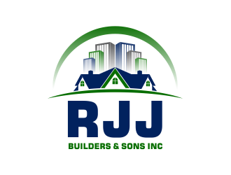 RJJ Builders & Sons Inc logo design by Girly