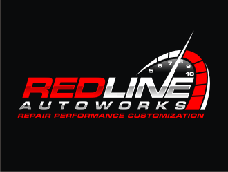 RedLine Autoworks logo design by agil