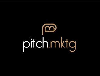 pitch.mktg logo design by zenith