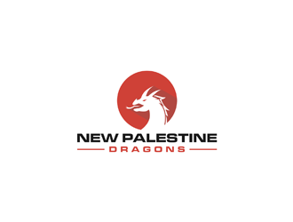 New Palestine Dragons logo design by ndaru