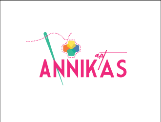 Annikas Arts logo design by sidiq384