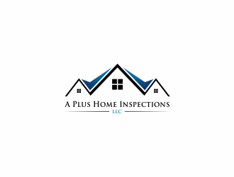 A+ (or A plus)  Home Inspections LLC logo design by hopee