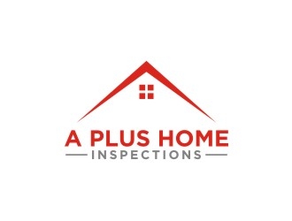 A+ (or A plus)  Home Inspections LLC logo design by bricton