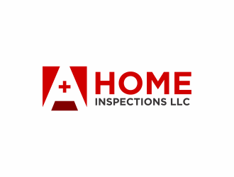 A+ (or A plus)  Home Inspections LLC logo design by haidar