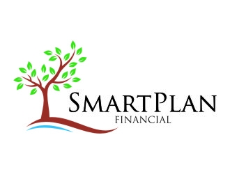 SmartPlan Financial logo design by jetzu