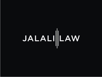 JALALI LAW logo design by bricton