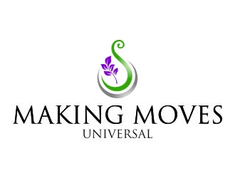 Making Moves Universal logo design by jetzu
