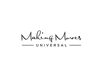 Making Moves Universal logo design by checx