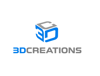 3D Creations logo design by cgage20