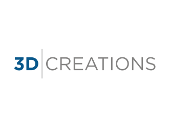 3D Creations logo design by vostre