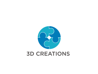 3D Creations logo design by BintangDesign