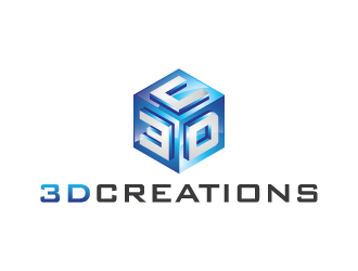 3D Creations logo design by mhala