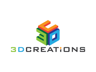 3D Creations logo design by mhala