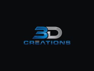 3D Creations logo design by ndaru