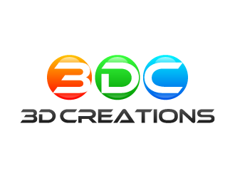 3D Creations logo design by BrightARTS