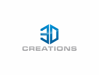 3D Creations logo design by arturo_