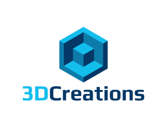 3D Creations logo design by lexipej